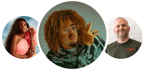 networking opportunities with Amara La Negra, Maffio and Tony Cao