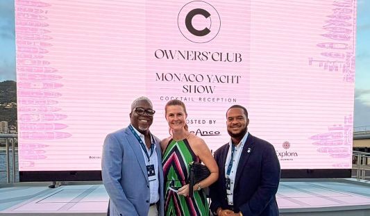 Sean Richard; Tahiana Schwan targeting targets luxury yacht market at Monaco Yacht Show