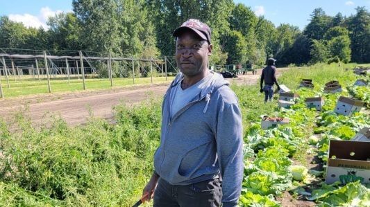 Linton Pearson - one of many farm workers